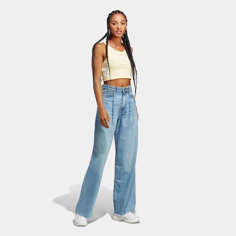 adidas Originals Adicolor Classics Γυναικείο Αμάνικο Crop Top