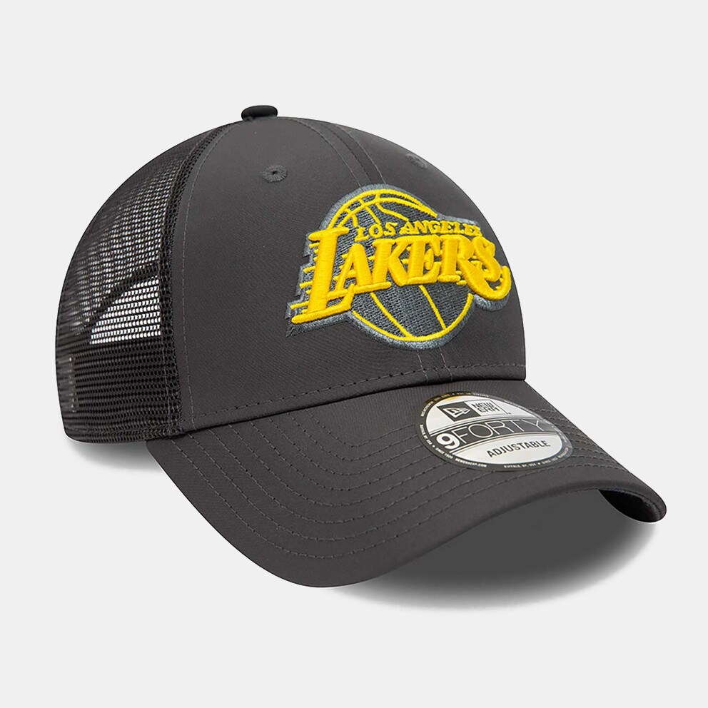 New Era LA Lakers Home Field 9FORTY Trucker Cap