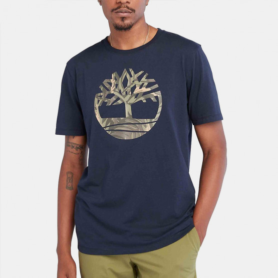 Timberland Logo Seasonal Camo Men's T-Shirt