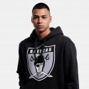 Mitchell & Ness NFL Oakland Raiders Team Logo Ανδρική Μπλούζα με Κουκούλα