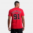 Mitchell & Ness Name & Number Dennis Rodman Chicago Bulls Ανδρικό T-Shirt