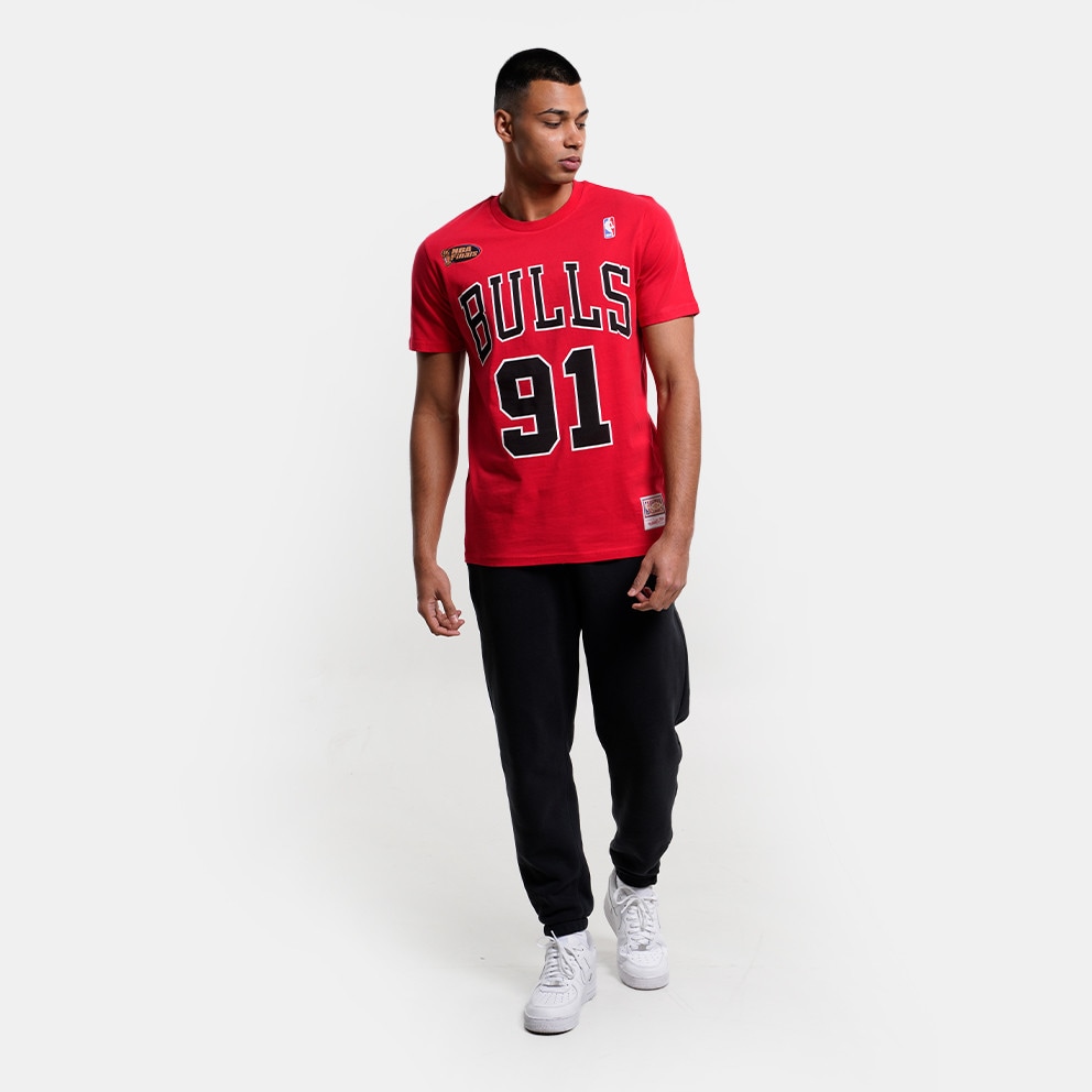 Mitchell & Ness Name & Number Dennis Rodman Chicago Bulls Ανδρικό T-Shirt