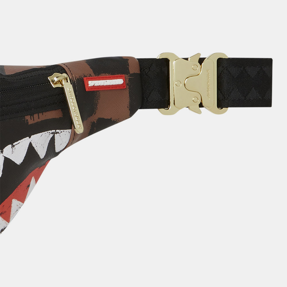 Sprayground Sharks In Paris Painted Crossbody