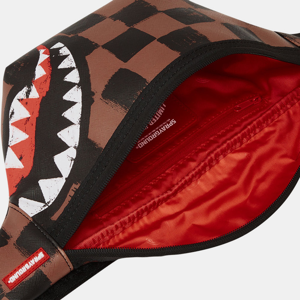 Sprayground Sharks In Paris Painted Crossbody