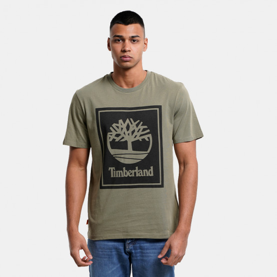 Timberland Front Stack Logo Ανδρικό T-Shirt