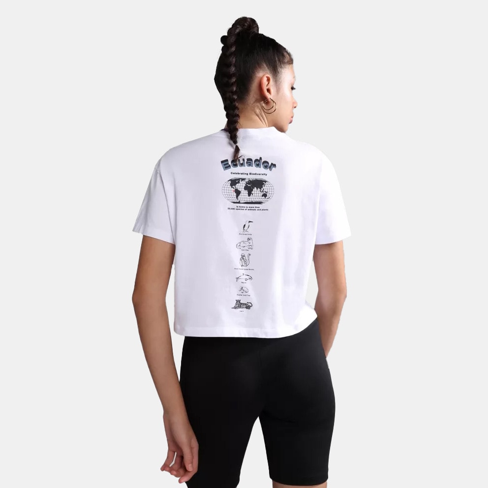 Napapijri S-Chira Γυναικείο Cropped T-shirt