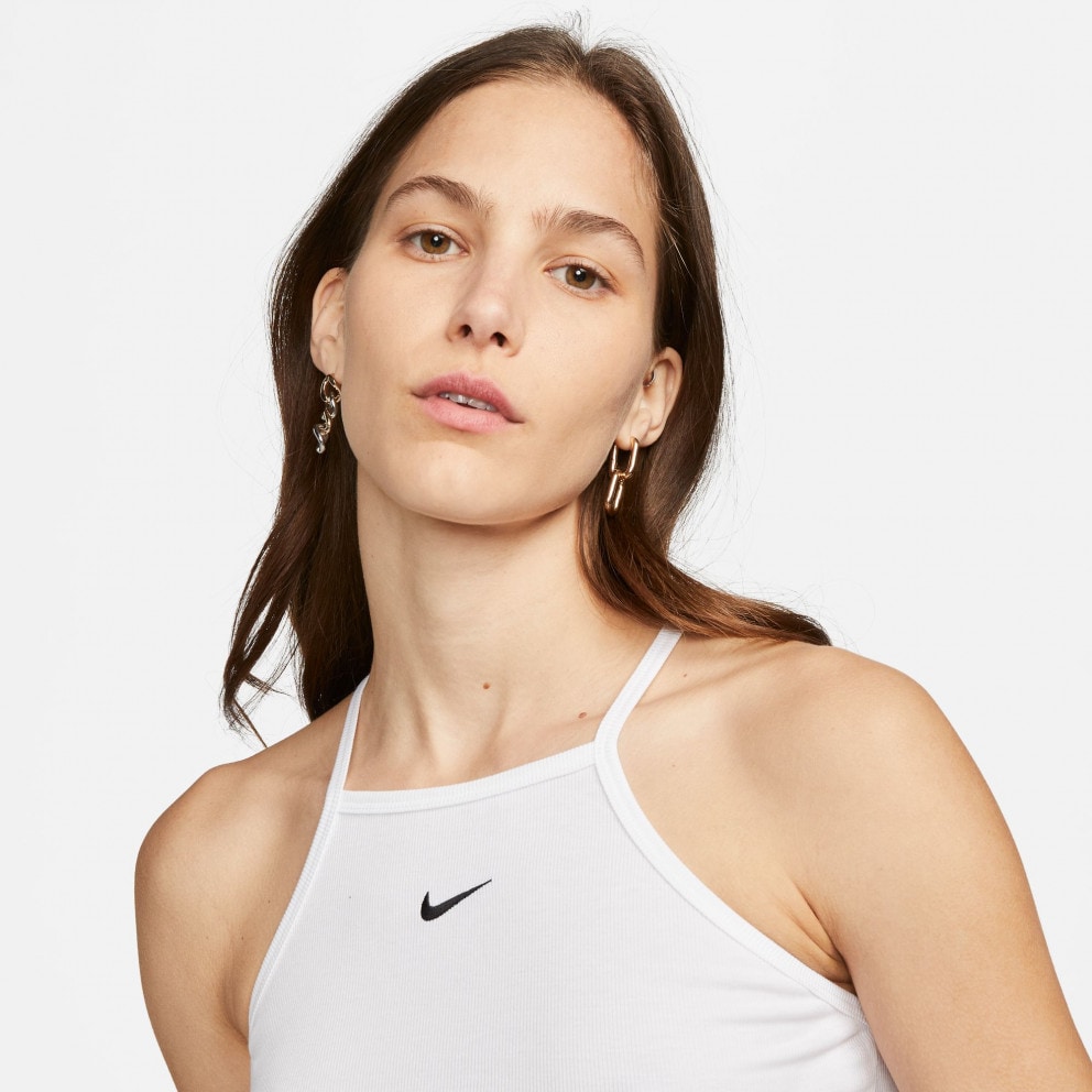 Nike Sportswear Essentials Women's Cropped Tank Top White DV7960-100