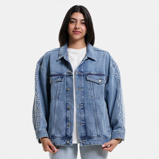 Tommy Jeans Daisy Oversized Γυναικεία Τζιν Ζακέτα