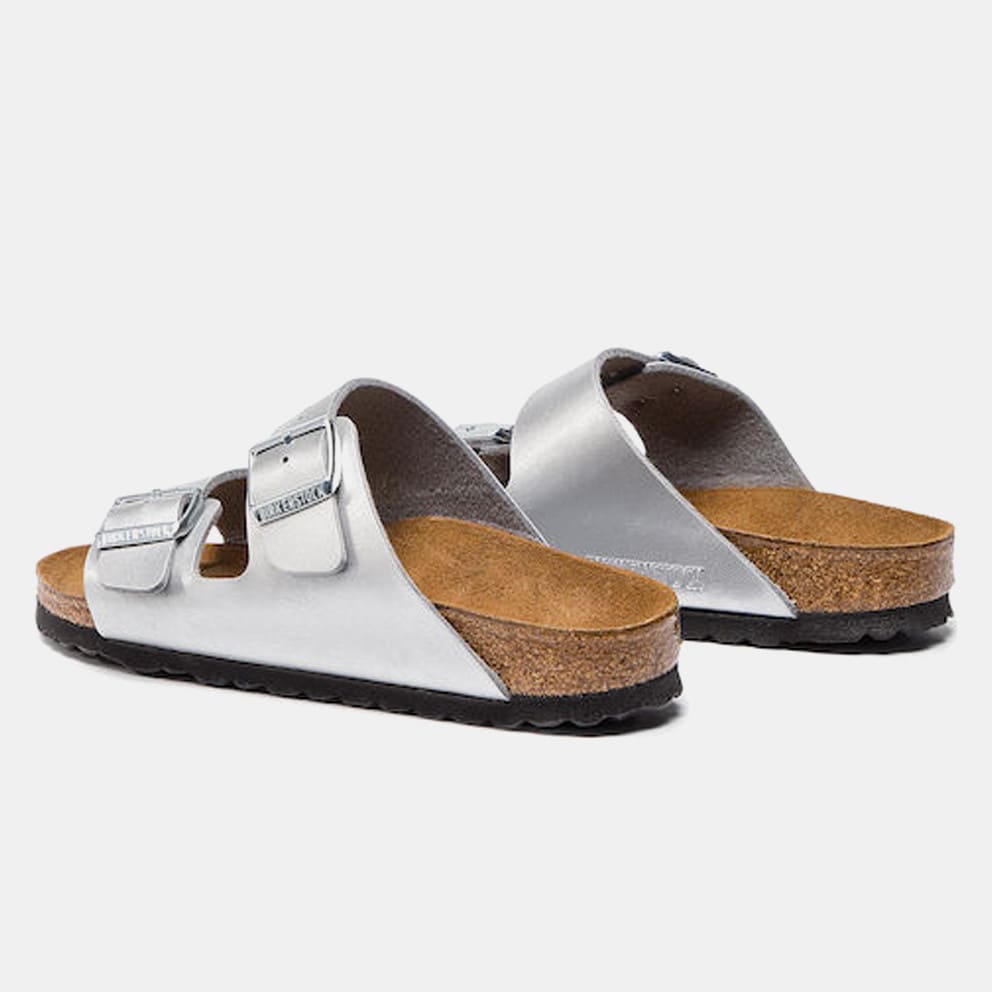 Birkenstock Classic Arizona Γυναικεία Σανδάλια Ασημί