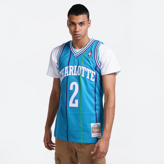 Mitchell & Ness Larry Johnson Charlotte Hornets Swingman Men's Jersey