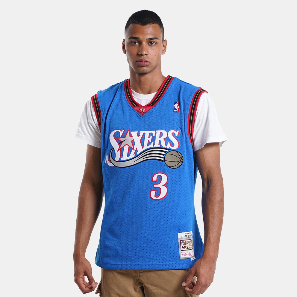 Mitchell & Ness NBA Allen Iverson Philadelphia 76ers Alternate 1999-00 HWC Swingman Jersey