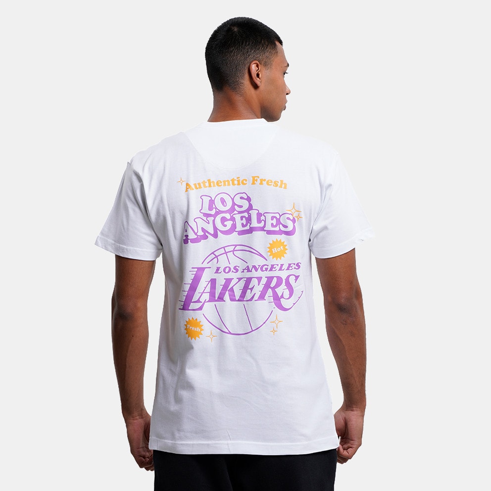 Mitchell & Ness NBA Los Angeles Lakers Merch Take Out Men's T-shirt