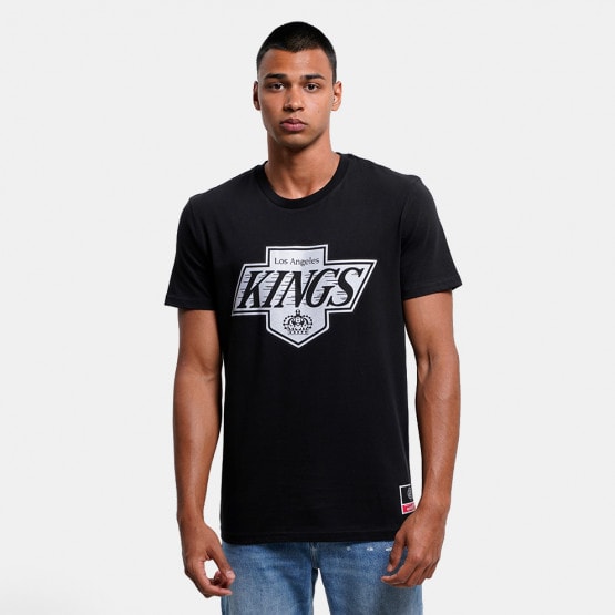 Men's T-Shirt Mitchell & Ness NHL Team Logo Tee Los Angeles Kings Black