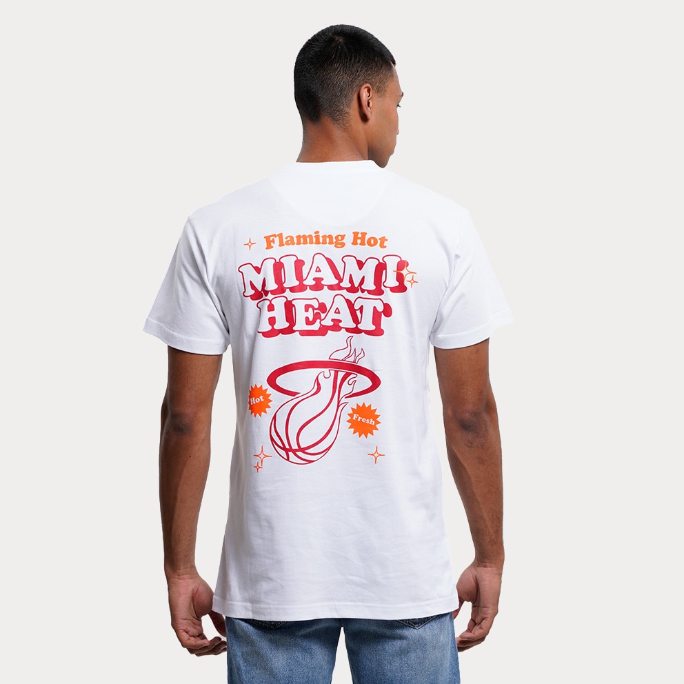 Mitchell & Ness NBA Μiami Heat Merch Take Out Ανδρικό T-shirt