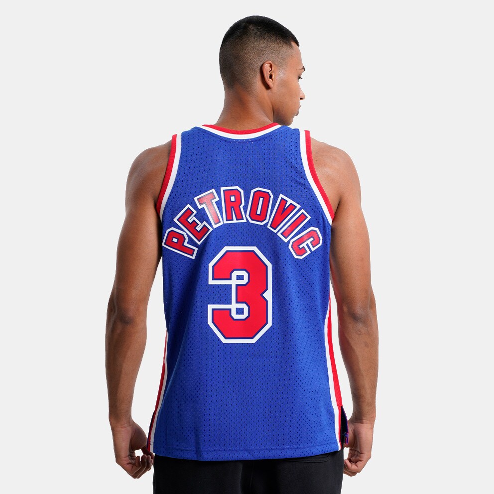 Mitchell & Ness NBA New Jersey Nets Drazen Petrovic Men's Jersey