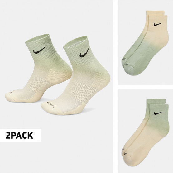 Nike Everyday Plus Cushioned Ankle 2-Pack Unisex Socks