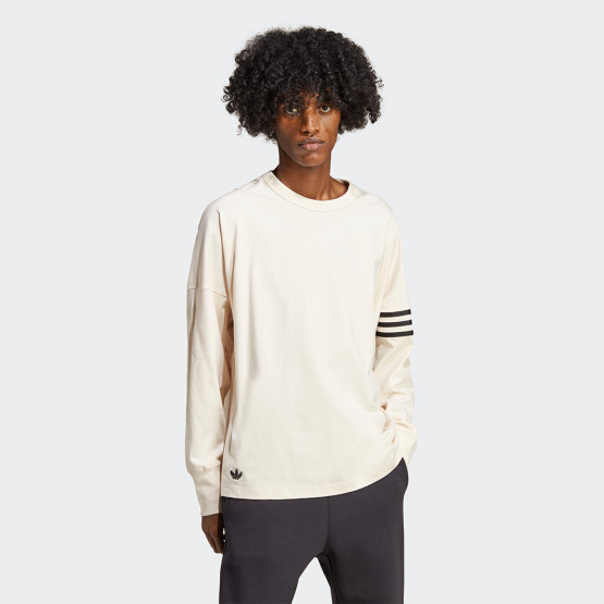 Adidas originals adicolor long sleeve football jersey in white shop