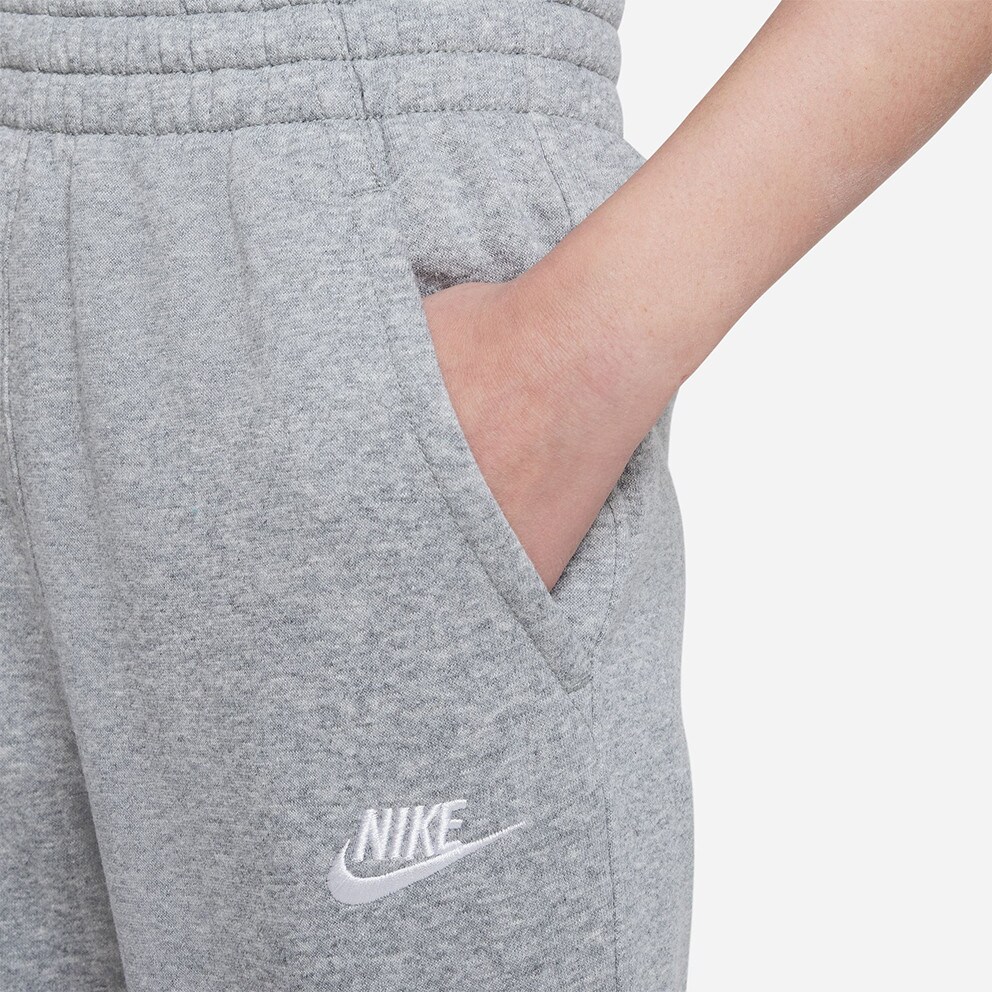 Nike Sportswear Club Fleece Older Kids' (Girls') High-Waisted Fitted Trousers