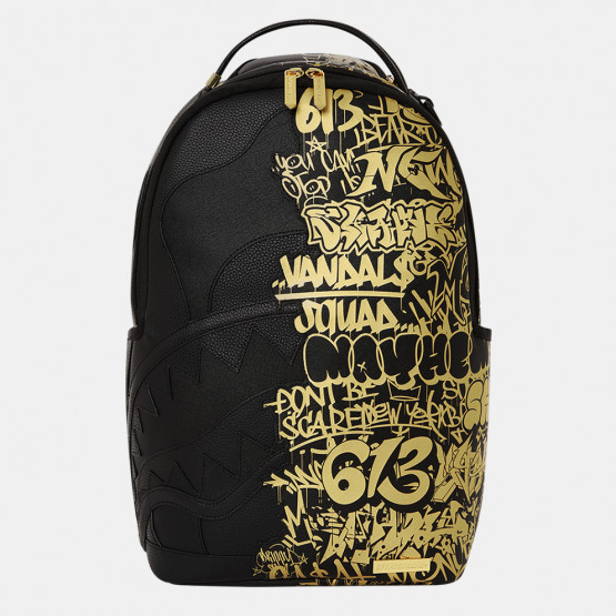 Sprayground Half Graff Gold Unisex Backpack