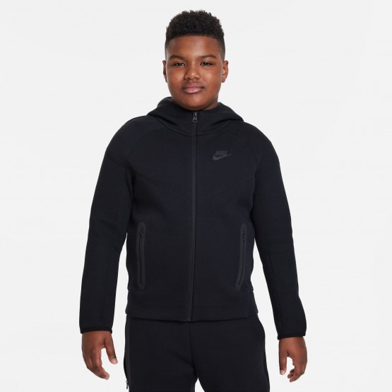 Nike Sportswear Tech Fleece Παιδική Ζακέτα με Κουκούλα