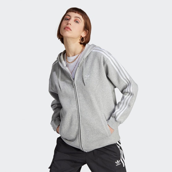adidas Originals Adicolor Classics 3 Stripes Women s Jacket Grey IK0437