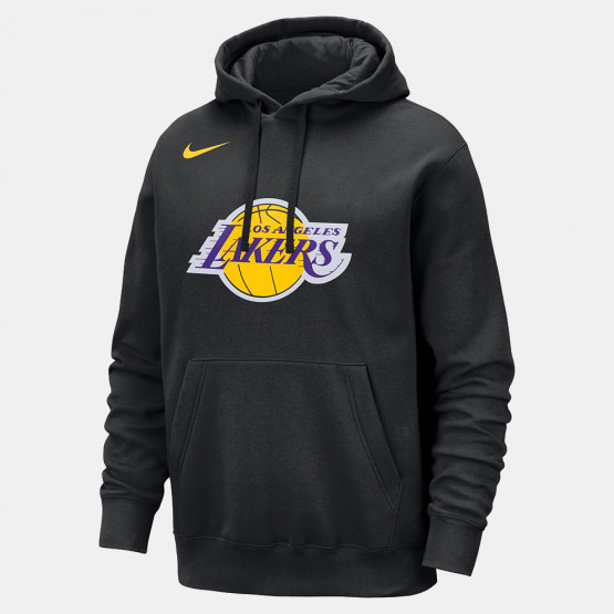Nike NBA Los Angeles Lakers Club Ανδρικό Φούτερ με Κουκούλα