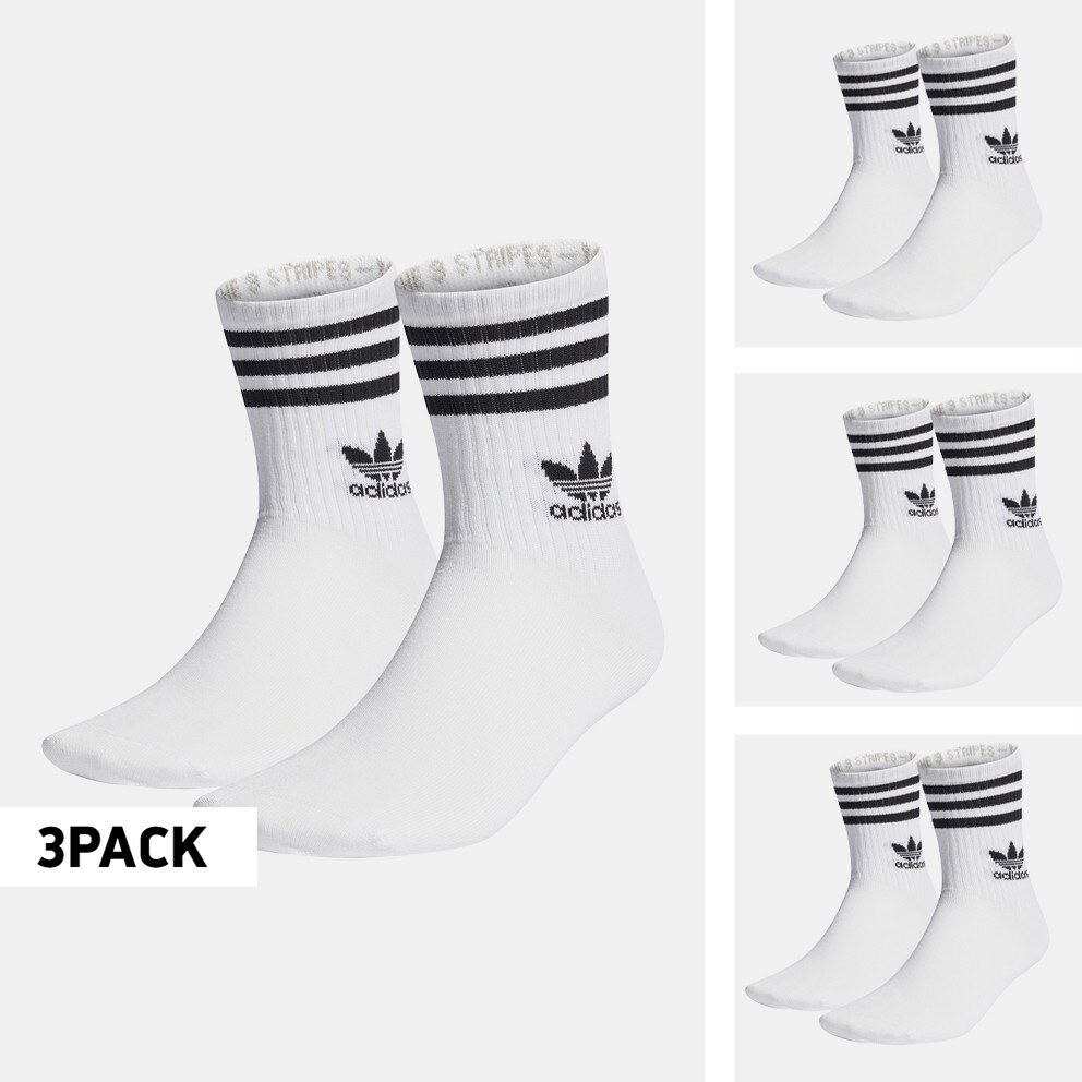 adidas Originals Crew 3-Packs Unisex Κάλτσες