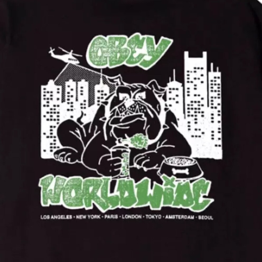 Obey City Watch Dog Ανδρικό T-shirt
