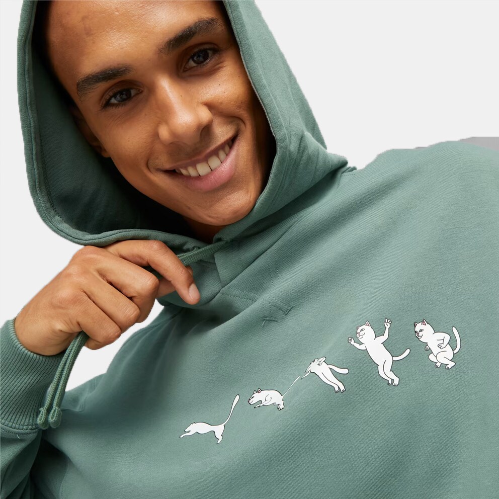 Puma x RIPNDIP Ανδρική Μπλούζα με Κουκούλα