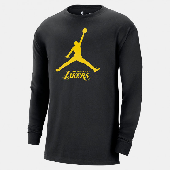 Jordan NBA LA Lakers Essentials Ανδρική Μπλούζα με Μακρύ Μανίκι