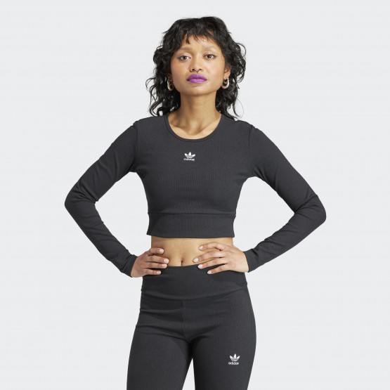 adidas Originals Rib Women's Cropped Long Sleeves T-shirt