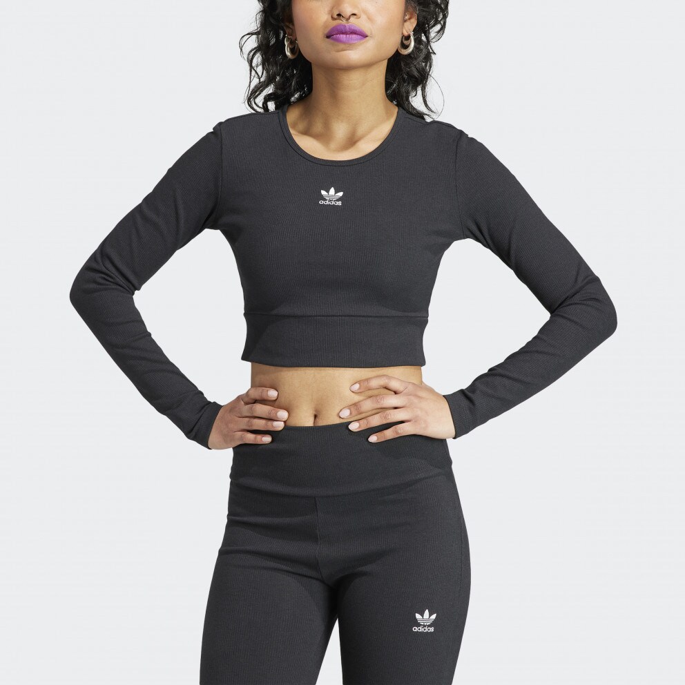 adidas Originals Rib Women's Cropped Long Sleeves T-shirt