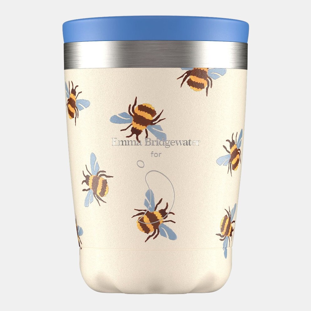 Chilly's E.B Bumblebee Blue Wing Ποτήρι Θερμός 340ml