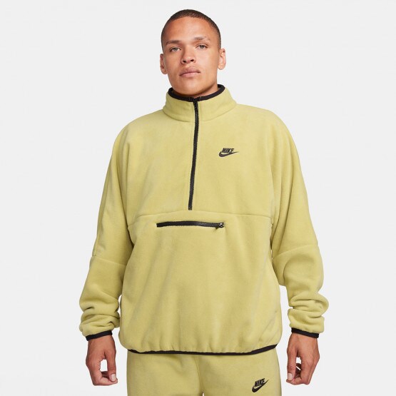 Nike M Nk Club+ Plr Ls Hz Top