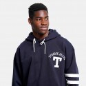 Tommy Jeans Letterman Oversize Fit Ανδρική Μπλούζα με Κουκούλα