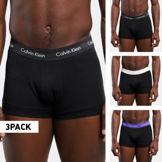 Calvin Klein Low Rise 3-Pack Ανδρικά Μποξεράκια