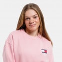 Tommy Jeans Boxy Graphic Flag Crew Women's Sweatshirt