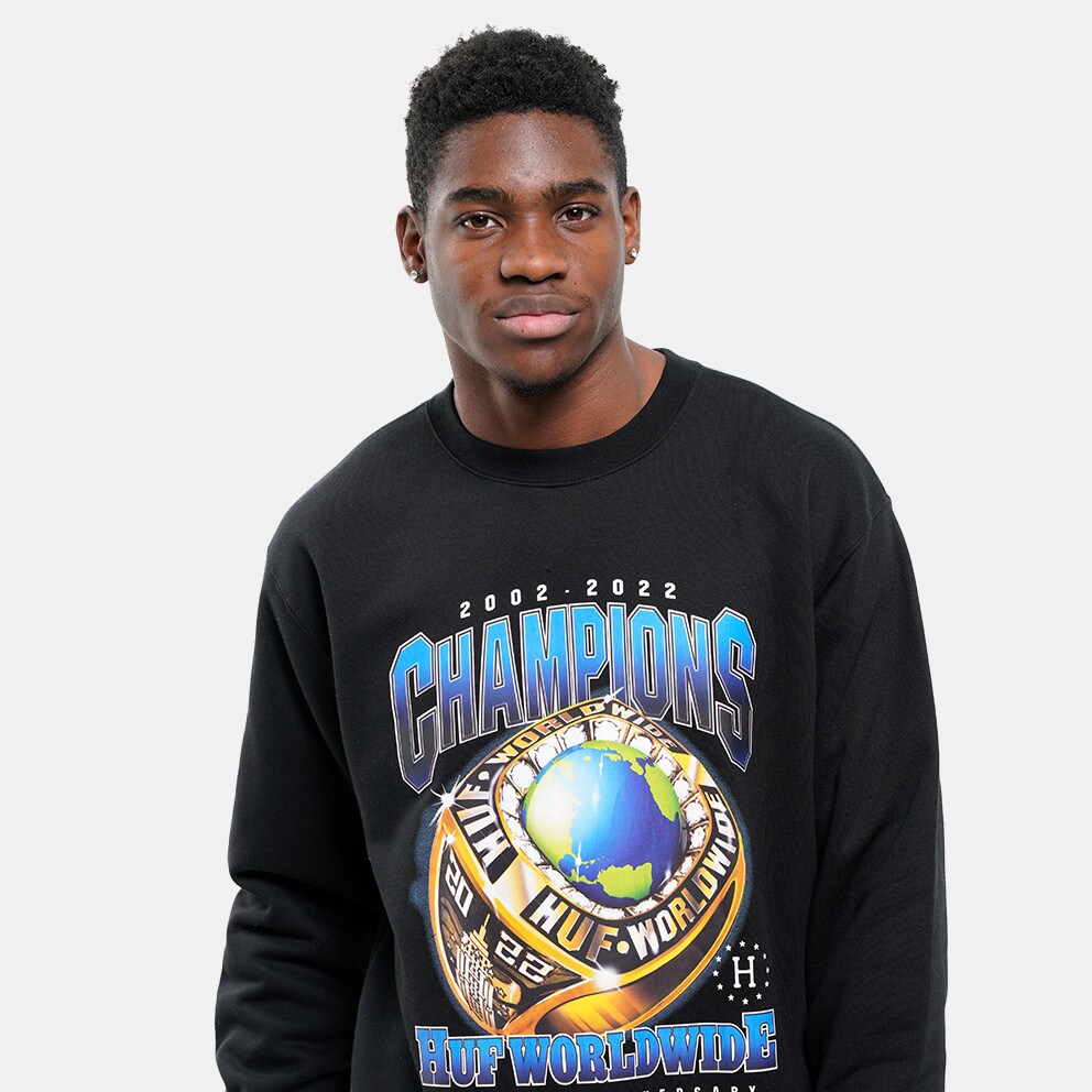 Huf Champions Crewneck Ανδρική Μπλούζα Φούτερ