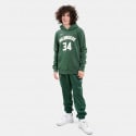 Nike ΝΒΑ Giannis Antetokounmpo Milwaukee Bucks Club Fleece Icon Παιδική Μπλούζα με Κουκούλα