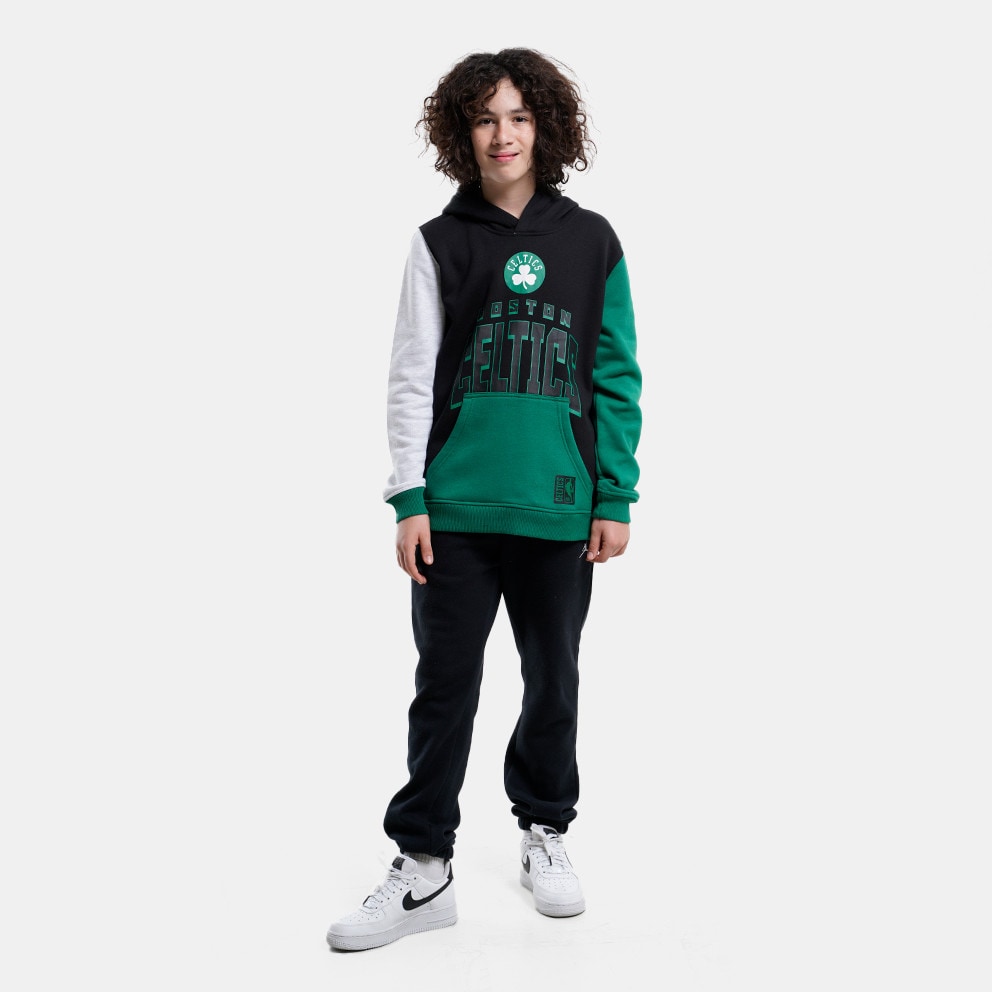 NBA Boston Celtics Rim Shot Pullover Παιδική Μπλούζα με Κουκούλα