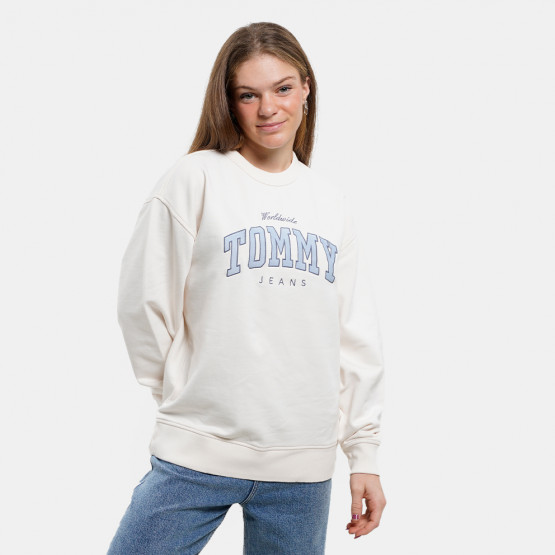 Tommy Jeans Varsity Luxe Crew Women's Sweatshirt