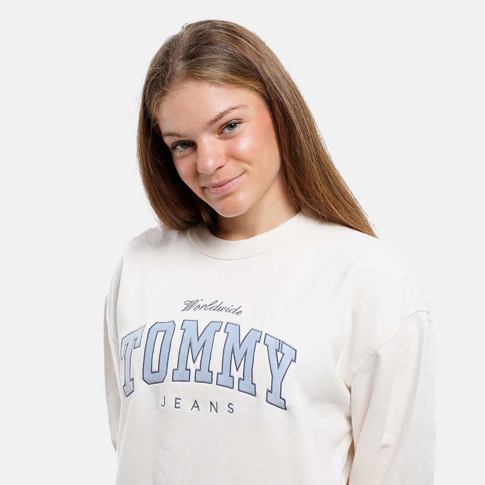 Tommy Jeans Varsity Luxe Crew Women's Sweatshirt