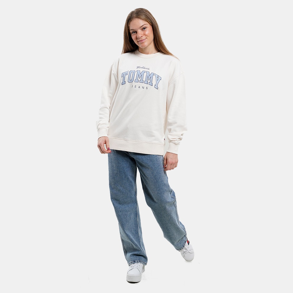 Tommy Jeans Varsity Luxe Crew Women's Sweatshirt