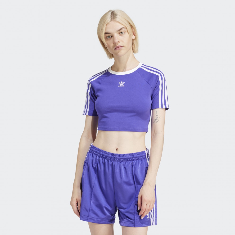 adidas Originals 3-Stripes Baby Γυναικείο Cropped T-shirt