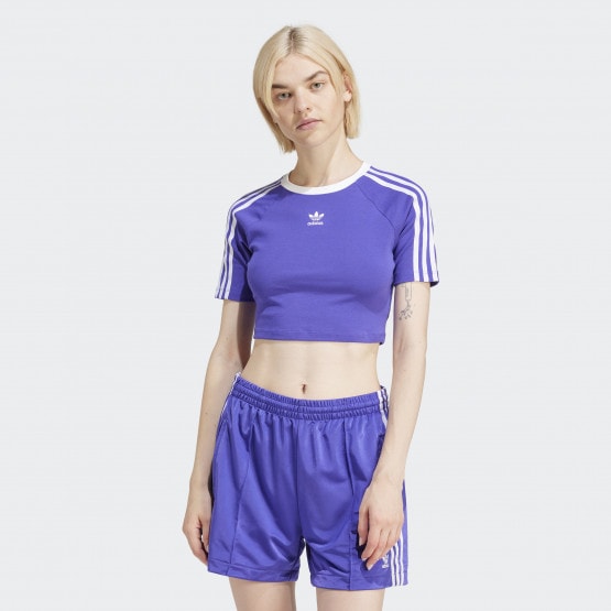 adidas Originals 3-Stripes Baby Γυναικείο Cropped T-shirt