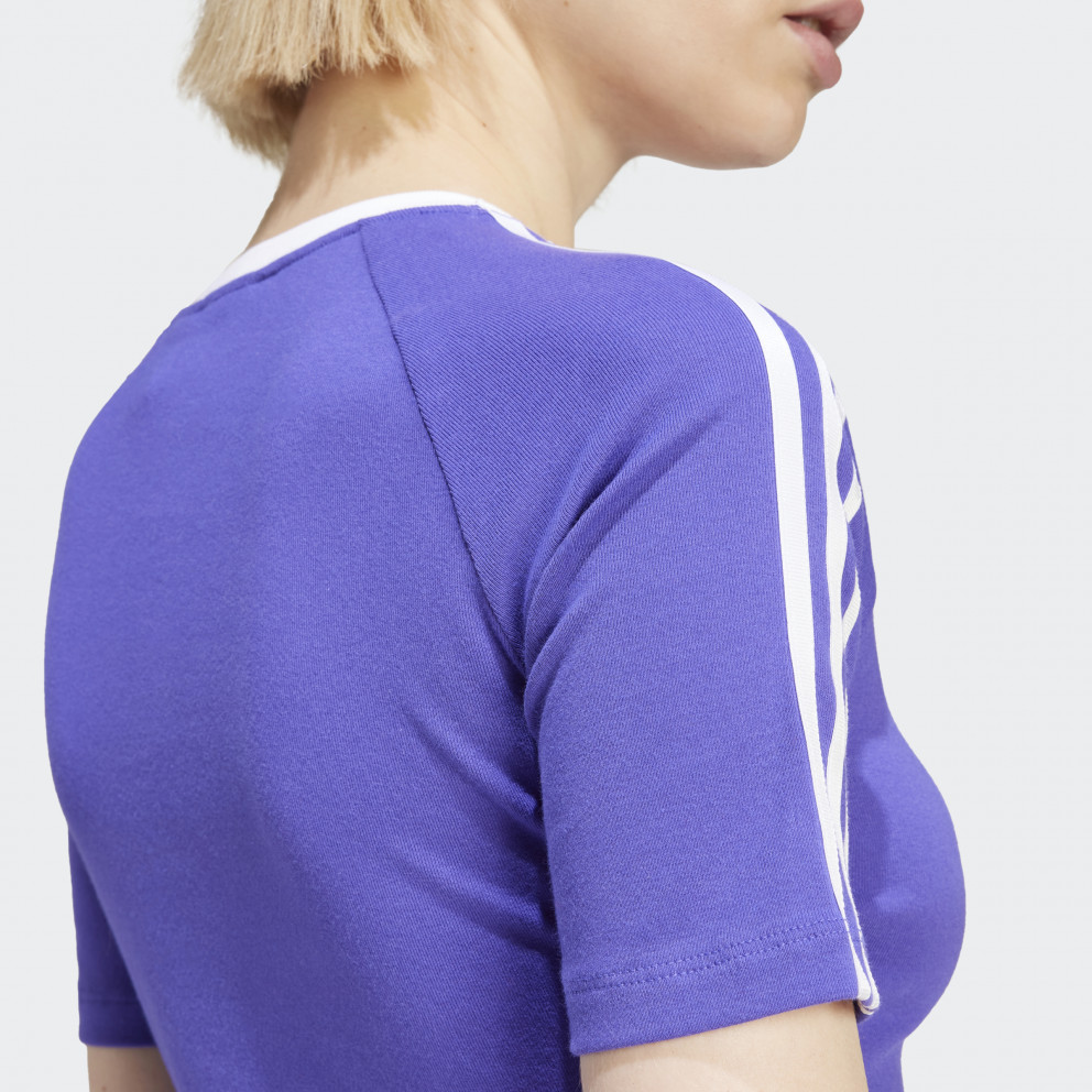 adidas Originals 3-Stripes Baby Γυναικείο Cropped T-shirt