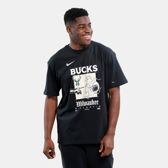 Nike NBA Milwaukee Bucks Max90 Aνδρικό Τ-shirt