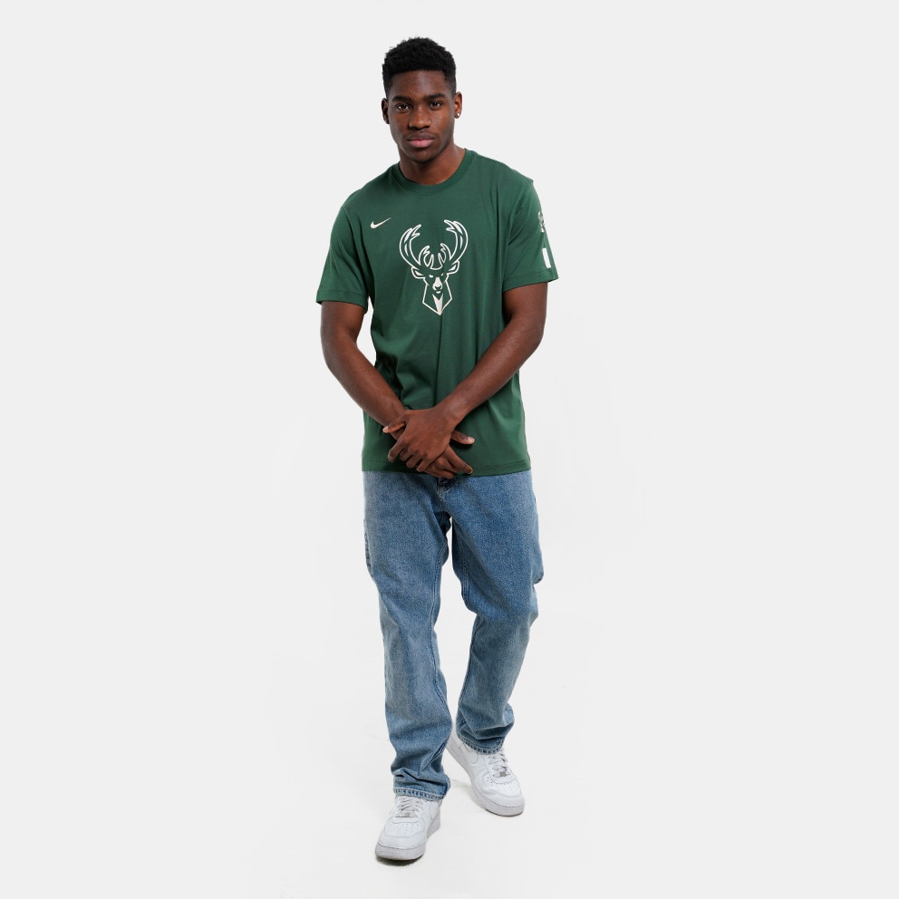 Nike NBA Milwaukee Bucks Essential Club Ανδρικό T-shirt