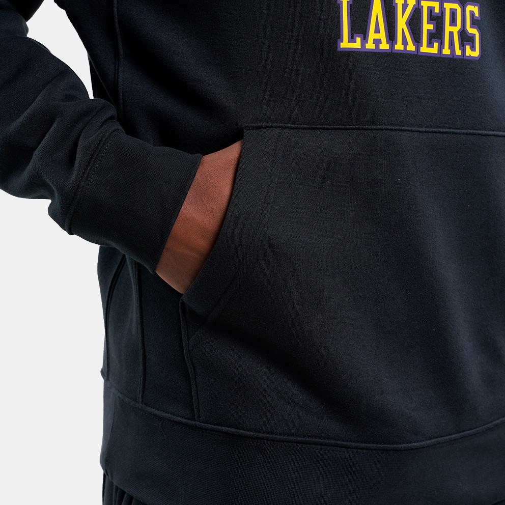 Nike Lakers LeBron James N&N Ανδρική Μπλούζα με Κουκούλα