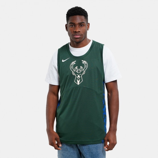 Nike Dri-FIT NBA Milwaukee Bucks Ανδρική Μπασκετική Φανέλα